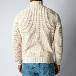 Filippo De Laurentiis LUXURY ZIP CARDIGAN CREAM -jupiter shop FILIPPODELAURENTIISTROJA 6 11bec394 d47f 4916 80d0 7775ea90c2d8