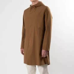 HARRIS WHARF LONDON FISHTAIL PARKA BICOLOUR LIGHT TECHNIC TOBACCO -jupiter shop FISHTAIL PARKA BICOLOUR LIGHT TECHNIC TOBACCO JACKA HARRIS WHARF LONDON Jupiter Kungsgatan Norrlandsgatan Stockholm 3