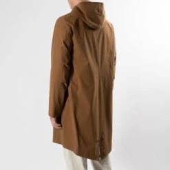 HARRIS WHARF LONDON FISHTAIL PARKA BICOLOUR LIGHT TECHNIC TOBACCO -jupiter shop FISHTAIL PARKA BICOLOUR LIGHT TECHNIC TOBACCO JACKA HARRIS WHARF LONDON Jupiter Kungsgatan Norrlandsgatan Stockholm 6