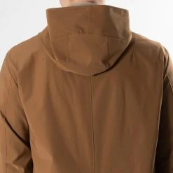 HARRIS WHARF LONDON FISHTAIL PARKA BICOLOUR LIGHT TECHNIC TOBACCO -jupiter shop FISHTAIL PARKA BICOLOUR LIGHT TECHNIC TOBACCO JACKA HARRIS WHARF LONDON Jupiter Kungsgatan Norrlandsgatan Stockholm 7