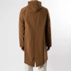 HARRIS WHARF LONDON FISHTAIL PARKA BICOLOUR LIGHT TECHNIC TOBACCO -jupiter shop FISHTAIL PARKA BICOLOUR LIGHT TECHNIC TOBACCO JACKA HARRIS WHARF LONDON Jupiter Kungsgatan Norrlandsgatan Stockholm 8