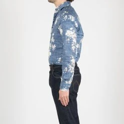 XACUS FLOWER MELANGE SHIRT PRINT -jupiter shop FLOWER MELANGE SHIRT PRINT SKJORTA XACUS Jupiter Kungsgatan Norrlandsgatan Stockholm 6