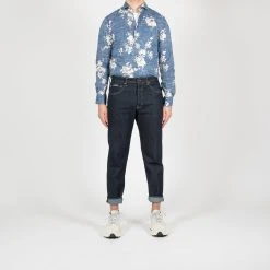 XACUS FLOWER MELANGE SHIRT PRINT -jupiter shop FLOWER MELANGE SHIRT PRINT SKJORTA XACUS Jupiter Kungsgatan Norrlandsgatan Stockholm 8