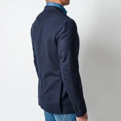 GAIOLA LUXURY HOPSACK WOOL NAVY 11 GAIOLA LUXURY HOPSACK WOOL NAVY -jupiter shop GAIOLAKAVAJ 6