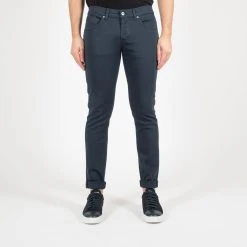 Dondup GEORGE UP232 COTTON TWILL TROUSER NAVY