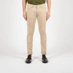 Dondup GEORGE UP232 COTTON TWILL TROUSER SAND