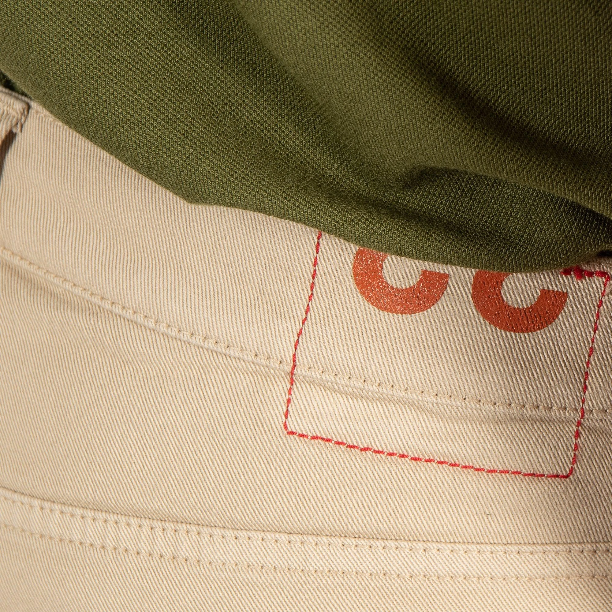 Dondup GEORGE UP232 COTTON TWILL TROUSER SAND 6 Dondup GEORGE UP232 COTTON TWILL TROUSER SAND - Bild 4