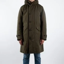 Sealup HOODED TEDDY PARKA DARK GREEN