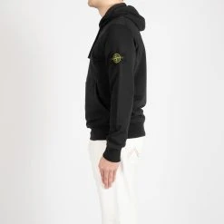 Stone Island HOODED SWEATSHIRT BLACK -jupiter shop HOODED SWEATSHIRT BLACK TROJA STONE ISLAND Jupiter Kungsgatan Norrlandsgatan Stockholm 3