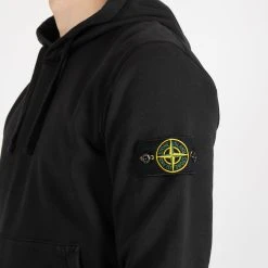 Stone Island HOODED SWEATSHIRT BLACK -jupiter shop HOODED SWEATSHIRT BLACK TROJA STONE ISLAND Jupiter Kungsgatan Norrlandsgatan Stockholm 6