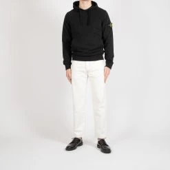 Stone Island HOODED SWEATSHIRT BLACK -jupiter shop HOODED SWEATSHIRT BLACK TROJA STONE ISLAND Jupiter Kungsgatan Norrlandsgatan Stockholm 7