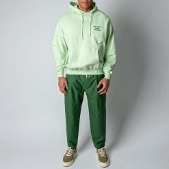 Drole De Monsieur LE HOODIE CLASSIQUE LIGHT GREEN -jupiter shop HOODIEDROLEDEMONSIEUR 1