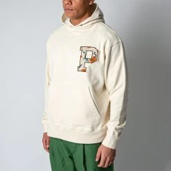 President's PATCHED HOODED SWEATER ECRU -jupiter shop HOODIEPRESIDENT S 3