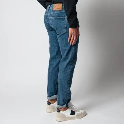 Lardini JIMMY WASHED DENIM TROUSERS NAVY DENIM 11 Lardini JIMMY WASHED DENIM TROUSERS NAVY DENIM -jupiter shop JEANSLARDINI 6 dd6cbd82 c83f 47a6 b918 8189a5cc05b2