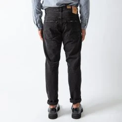 Tela Genova ITALO TAPERED JEANS BLACK -jupiter shop JEANSTELAGENOVA 4