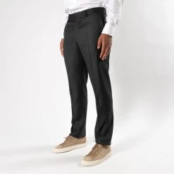 STUDIO 73 FILIP PAT TROUSER DARK GREY -jupiter shop JUPITERHERRMODEKLADERSTOCKHOLM 104 3f621978 bc5a 4965 8d9a 62cb708d87b5