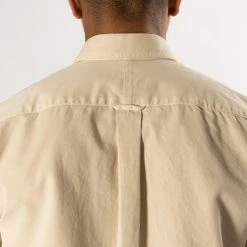 XACUS SHORT SLEEVE SHIRT WITH POCKETS BEIGE -jupiter shop JUPITERHERRMODEKLADERSTOCKHOLM 109