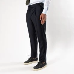 STUDIO 73 FILIP ROME TROUSER NAVY -jupiter shop JUPITERHERRMODEKLADERSTOCKHOLM 94 2f83ceed b45e 4589 b016 0ff4d1ce7235