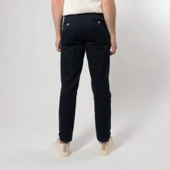 Tela Genova DAMASCO TWILL TROUSER NAVY -jupiter shop JUPITERKLADERNORRLANDSGATANKUNGSGATANSTOCKHOLM 138