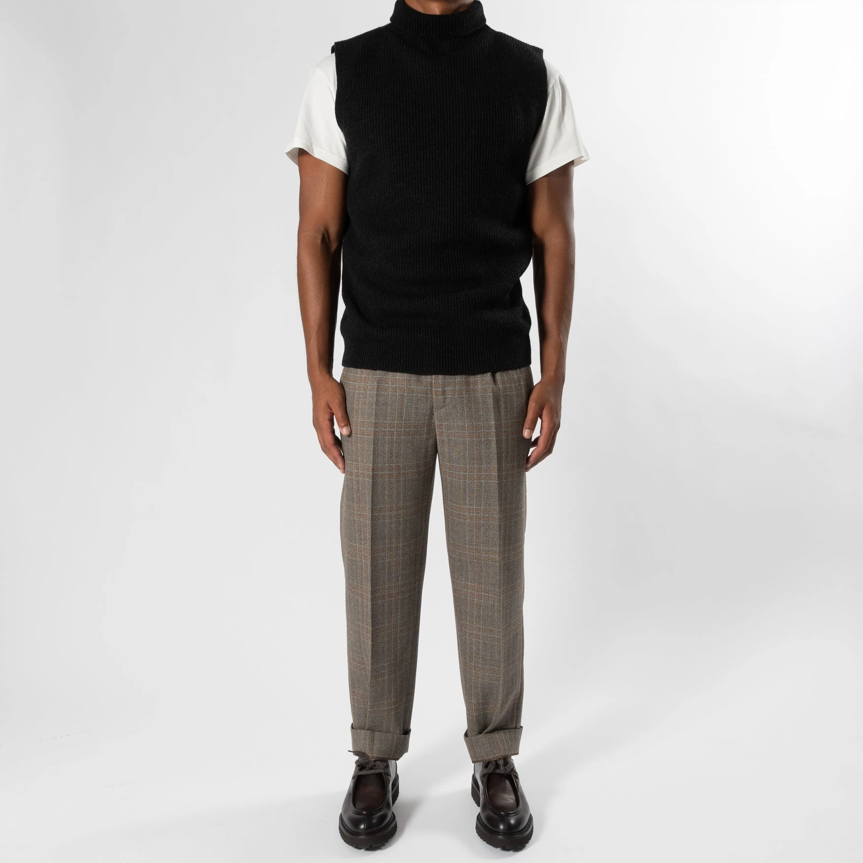 Barena WOOL ROLLNECK SLIPOVER ANTRACITE 11 Barena WOOL ROLLNECK SLIPOVER ANTRACITE - Bild 9