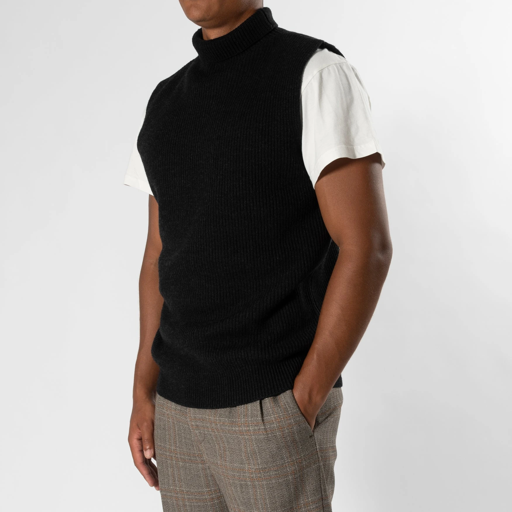 Barena WOOL ROLLNECK SLIPOVER ANTRACITE 3 Barena WOOL ROLLNECK SLIPOVER ANTRACITE