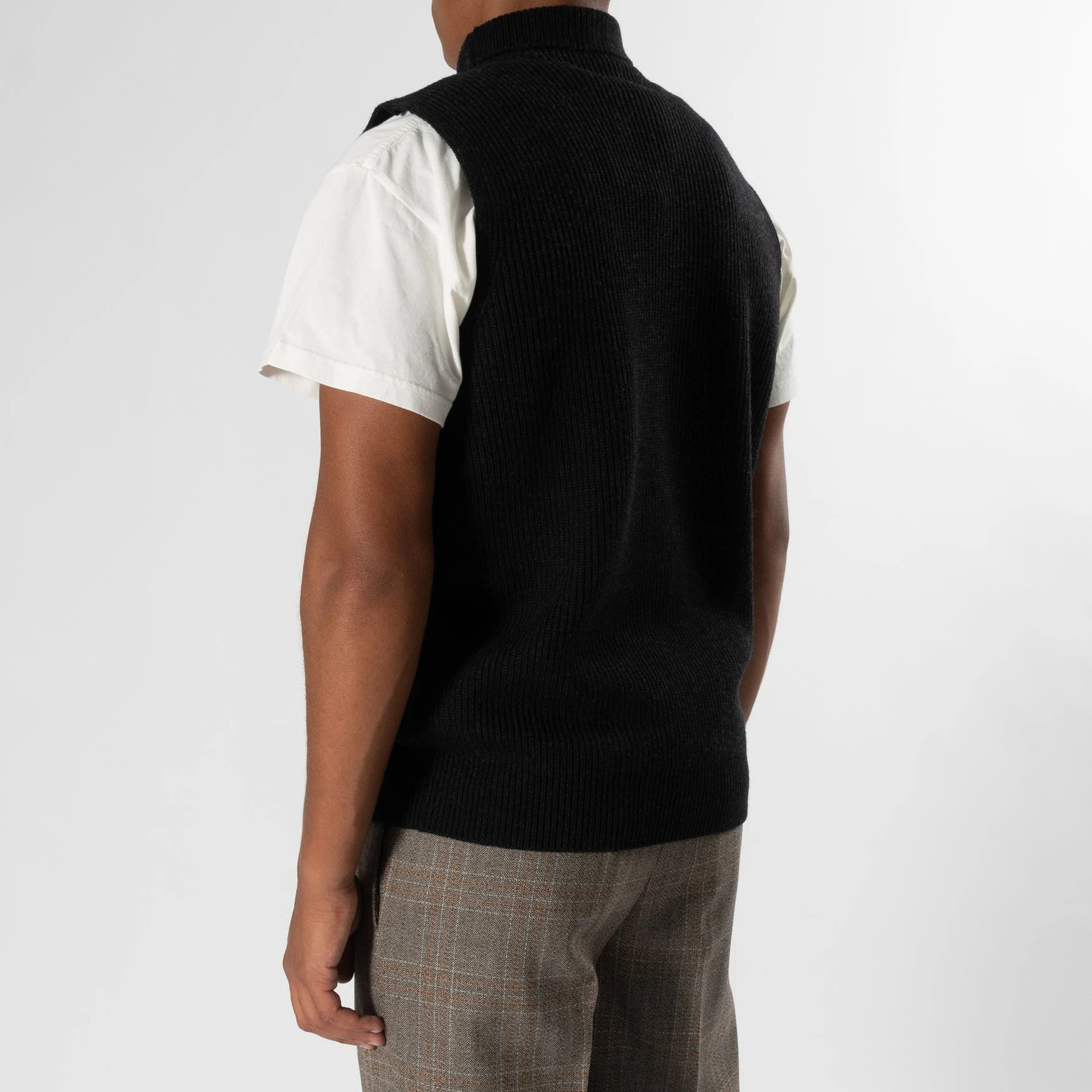 Barena WOOL ROLLNECK SLIPOVER ANTRACITE 8 Barena WOOL ROLLNECK SLIPOVER ANTRACITE - Bild 6