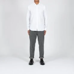 XACUS LUXURY MUSSOLA FLANNEL SHIRT WHITE 17 XACUS LUXURY MUSSOLA FLANNEL SHIRT WHITE -jupiter shop JUPITERNORRLANDSGATANSTOCKHOLMAW21 20