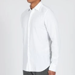 XACUS LUXURY MUSSOLA FLANNEL SHIRT WHITE 12 XACUS LUXURY MUSSOLA FLANNEL SHIRT WHITE -jupiter shop JUPITERNORRLANDSGATANSTOCKHOLMAW21 22