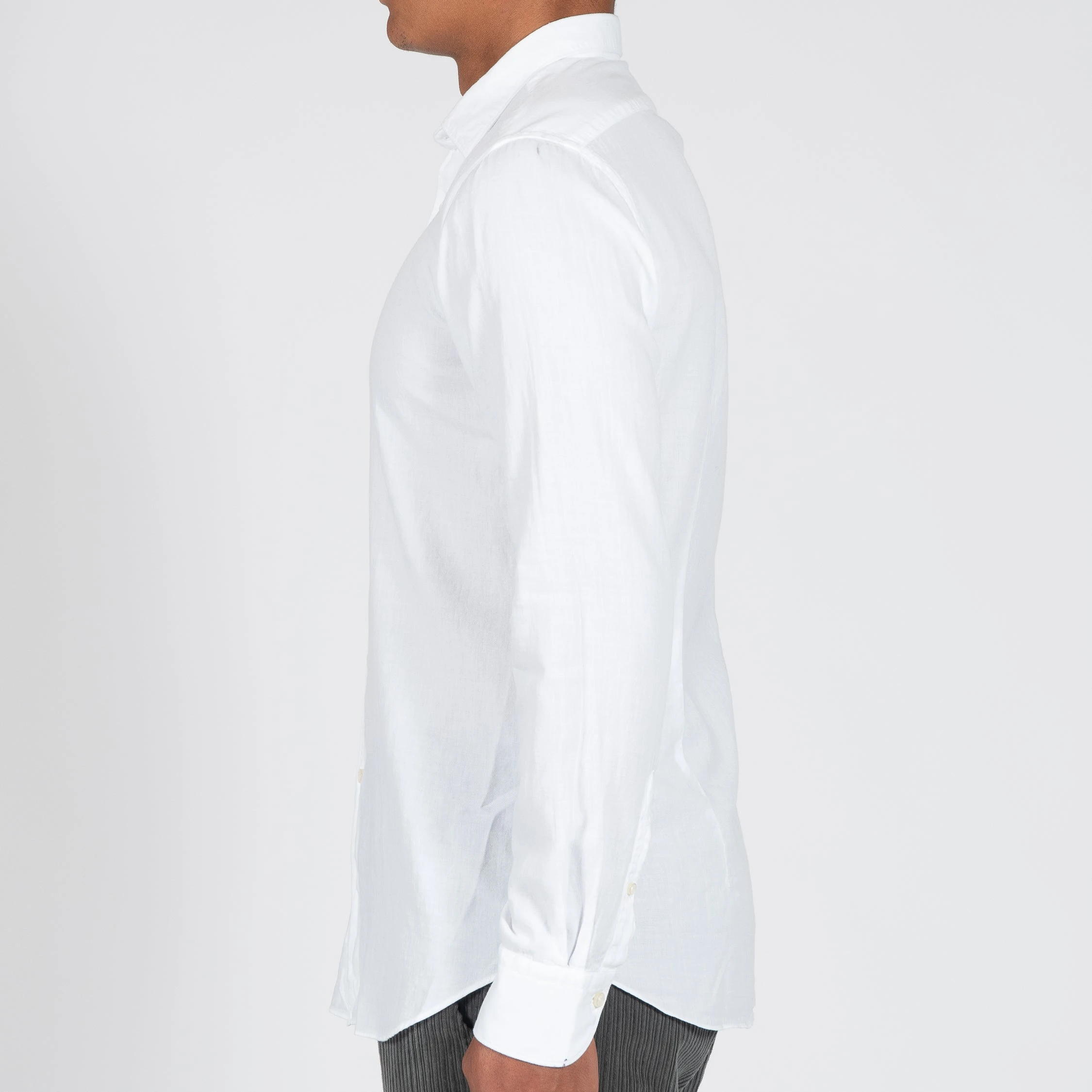 XACUS LUXURY MUSSOLA FLANNEL SHIRT WHITE 7 XACUS LUXURY MUSSOLA FLANNEL SHIRT WHITE - Bild 5