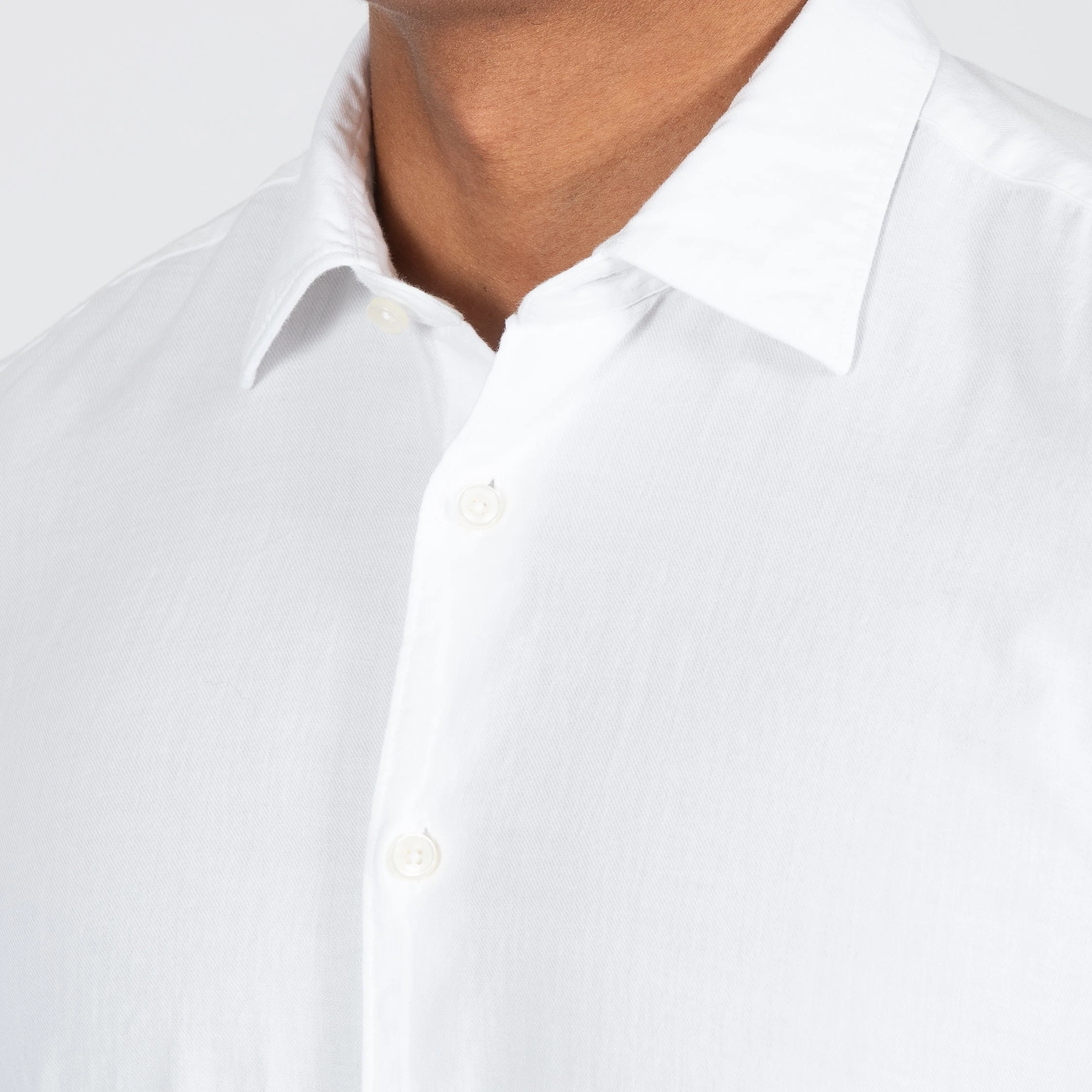 XACUS LUXURY MUSSOLA FLANNEL SHIRT WHITE 4 XACUS LUXURY MUSSOLA FLANNEL SHIRT WHITE - Bild 2