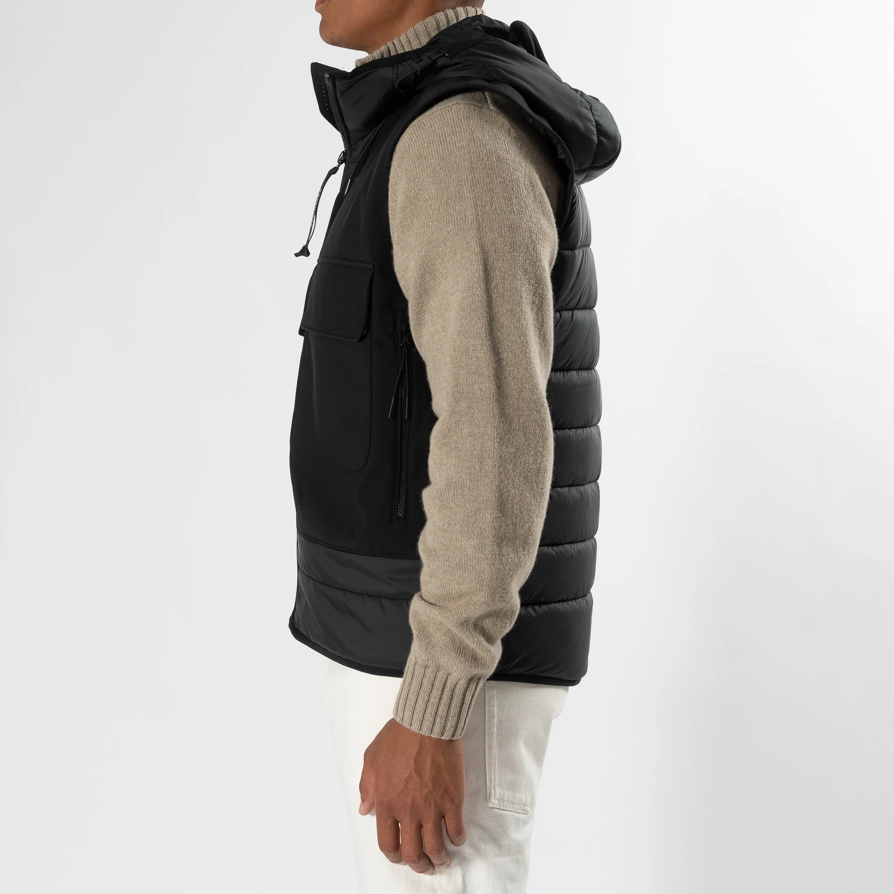 C.P. Company GARMENT DYED GOGGLE VEST BLACK 7 C.P. Company GARMENT DYED GOGGLE VEST BLACK - Bild 5