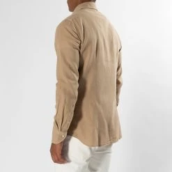 XACUS LUXURY MUSSOLA FLANNEL SHIRT KHAKI -jupiter shop JUPITERSTOCKHOLMKLADERHERRMODE 53 eafe840d 46f7 4203 930e 4dedfad68fd5