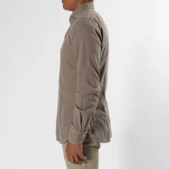 XACUS LUXURY MUSSOLA FLANNEL SHIRT MUD -jupiter shop JUPITERSTOCKHOLMKLADERHERRMODE 94 dd5bbaa7 927c 4378 887c 0125daa8fa6c