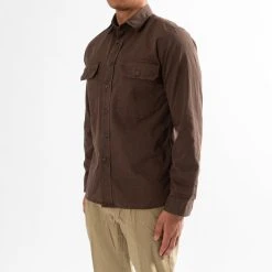 XACUS TWILL SHIRT WITH POCKET DARK BROWN 13 XACUS TWILL SHIRT WITH POCKET DARK BROWN -jupiter shop JupiterKladerNorrlandsgatanKungsgatanStockholm 166 c542aa58 8b78 4dcb b21e 9078568376fd