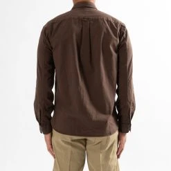 XACUS TWILL SHIRT WITH POCKET DARK BROWN 17 XACUS TWILL SHIRT WITH POCKET DARK BROWN -jupiter shop JupiterKladerNorrlandsgatanKungsgatanStockholm 169 7e4bccd3 a500 4d48 be20 cad545300b66