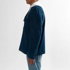 Lardini MAN SHIRT JACKET WASHED DENIM -jupiter shop JupiterKladerNorrlandsgatanKungsgatanStockholm 210