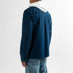 Lardini MAN SHIRT JACKET WASHED DENIM -jupiter shop JupiterKladerNorrlandsgatanKungsgatanStockholm 211