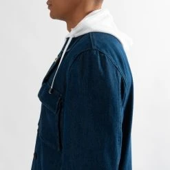 Lardini MAN SHIRT JACKET WASHED DENIM -jupiter shop JupiterKladerNorrlandsgatanKungsgatanStockholm 214