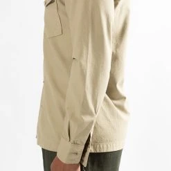 Tela Genova GRETO COTTON OVERSHIRT KHAKI 17 Tela Genova GRETO COTTON OVERSHIRT KHAKI -jupiter shop JupiterKladerNorrlandsgatanKungsgatanStockholm 252