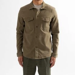 NN07 BERNARD OVERSHIRT CLAY