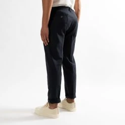 ADVERB DRAWSTRING COTTON LINEN PANTS NAVY -jupiter shop JupiterKladerNorrlandsgatanKungsgatanStockholm 300