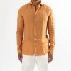 XACUS CASUAL LINEN SHIRT ORANGE 1 XACUS CASUAL LINEN SHIRT ORANGE -jupiter shop JupiterKladerNorrlandsgatanKungsgatanStockholm 341