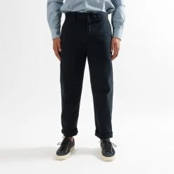 Stone Island COTTON CHINOS NAVY BLUE
