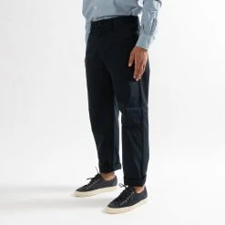 Stone Island COTTON CHINOS NAVY BLUE -jupiter shop JupiterKladerNorrlandsgatanKungsgatanStockholm 352