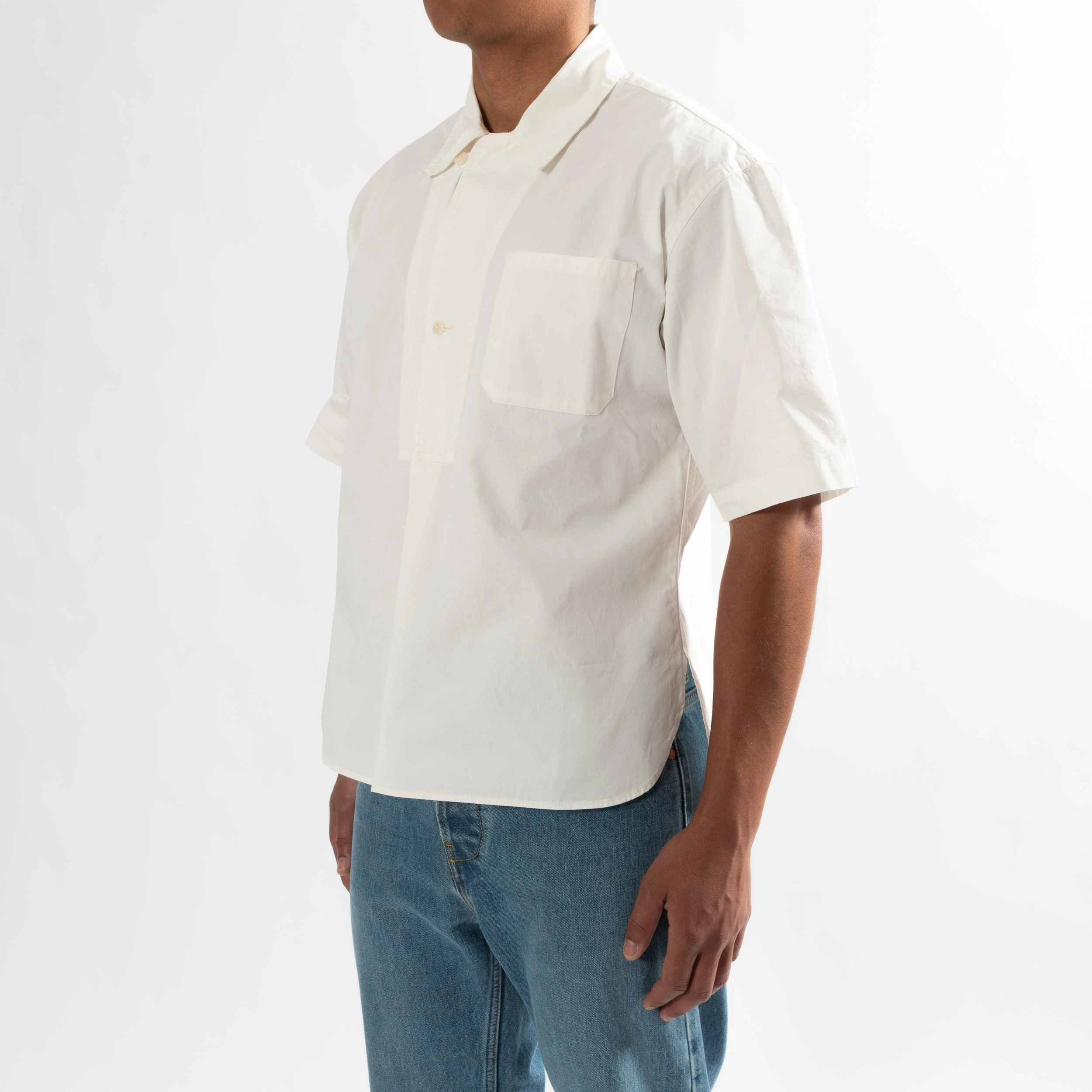 Tela Genova SAVINO OVERSIZED SHIRT WHITE 5 Tela Genova SAVINO OVERSIZED SHIRT WHITE - Bild 3