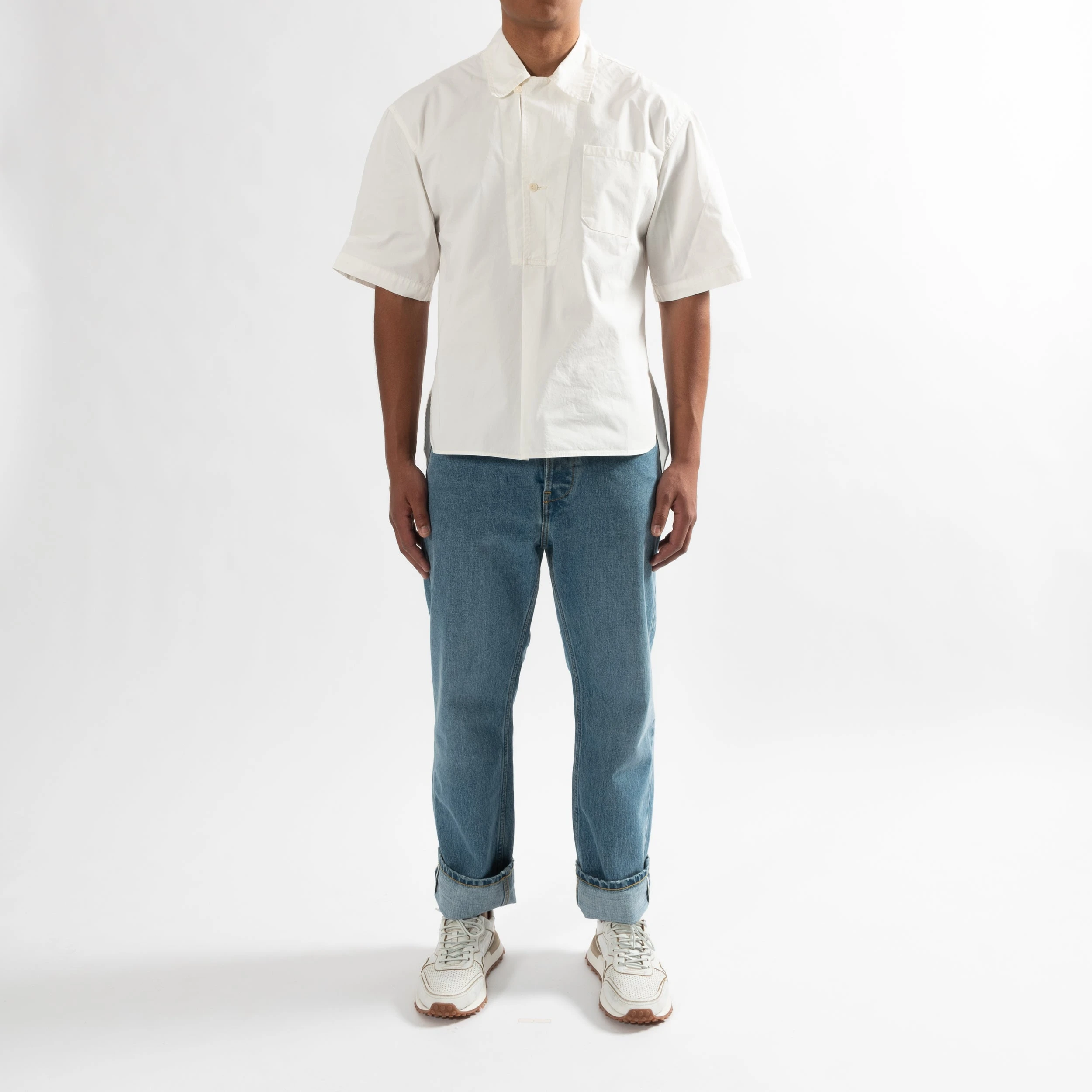 Tela Genova SAVINO OVERSIZED SHIRT WHITE 12 Tela Genova SAVINO OVERSIZED SHIRT WHITE - Bild 10