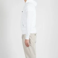 Filippo De Laurentiis PIQUE HOODIE SWEATER WHITE 13 Filippo De Laurentiis PIQUE HOODIE SWEATER WHITE -jupiter shop JupiterNorrlandsgatanSturegallerian SS21 4 3