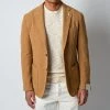 L.B.M.1911 JACK REG COTTON RAMIE BLAZER SAND
