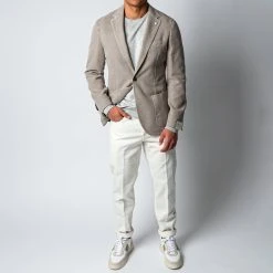 L.B.M.1911 JACK REG COTTON RAMIE BLAZER KIT -jupiter shop KAVAJL.B.M1911 1