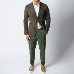 Oscar Jacobson EGEL STRETCH PATCH POCKET BLAZER ROSCIOLA GREEN -jupiter shop KAVAJOSCARJACOBSON 1 4fd0433e ff68 4b33 8899 188866c9c5fa